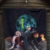 The Nightmare Before Christmas Cartoon Premium Quilt | Jack Skellington Cosplay Santa Claus Halloween Quilt Blanket 7