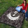 The Nightmare Before Christmas Cartoon Premium Quilt | Jack Skellington Skulls Pumpkin Black White Quilt Blanket 9