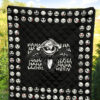 The Nightmare Before Christmas Cartoon Premium Quilt - Scary Smiling Jack Little Emotions Face Patterns Quilt Blanket 5