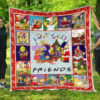 The Simpsons Christmas Quilt Blanket Xmas Gift Idea 1