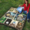 Totoro Quilt Blanket For Anime My Neighbor Totoro Fan 9