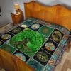 Tree Of Life Quilt Blanket Gift Idea For Earth Lover 15