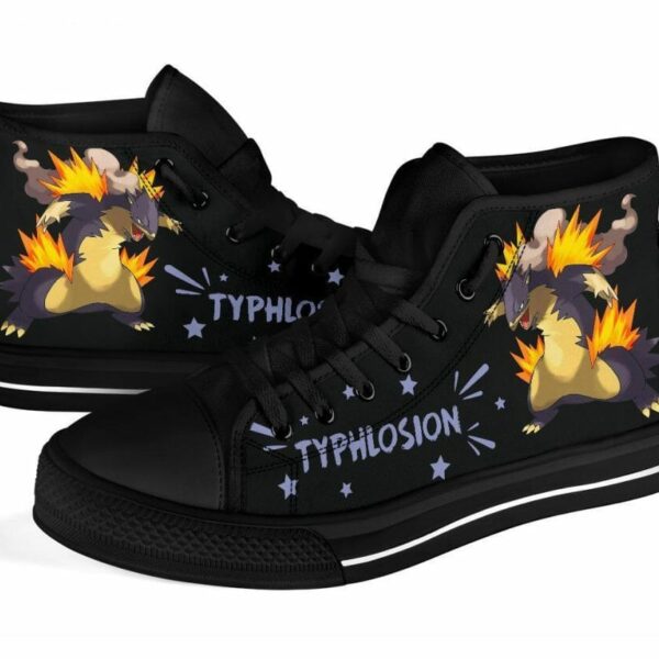 Typhlosion Sneakers High Top Shoes Gift Idea