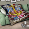 US Independence Day Marines Golden Ancor The Few The Proud Premium Quilt Blanket 17