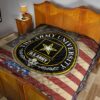 US Independence Day US Army University Always Faithful Premium Quilt Blanket 19