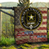 US Independence Day US Army University Always Faithful Premium Quilt Blanket 13