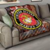 US Independence Day US Marine Corps Semper Fidelis Premium Quilt Blanket 15