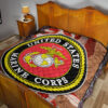 US Independence Day US Marine Corps Semper Fidelis Premium Quilt Blanket 19