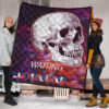 Valentine Premium Quilt - Old Skull Waiting For Loventine Artwork Quilt Blanket 1