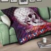 Valentine Premium Quilt - Old Skull Waiting For Loventine Artwork Quilt Blanket 17