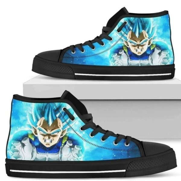 Vegeta High Top Shoes Sneakers Fan Gift Idea