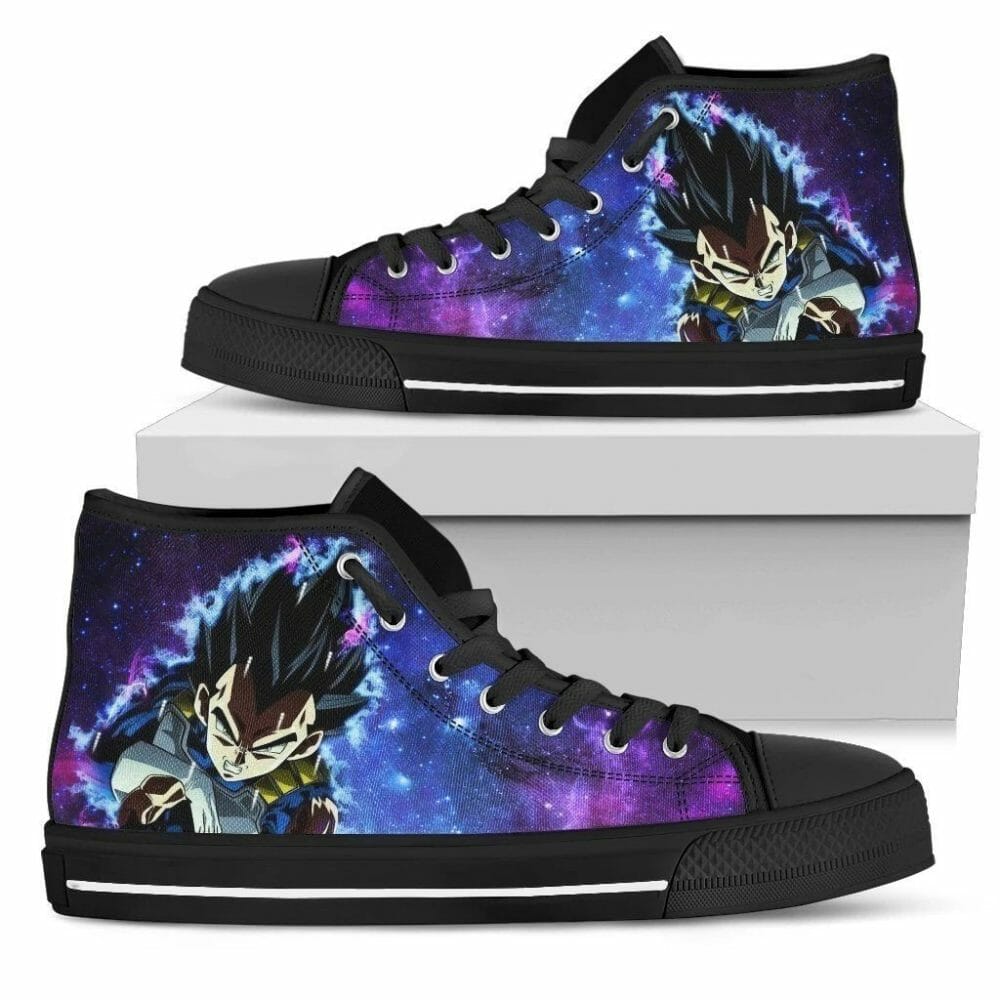 Vegeta Sneakers High Top Shoes For Dragon Ball Fan Gift