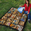 Vintage Guitar Quilt Blanket Amazing Gift Idea For Guitar Lover 9