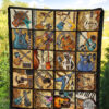 Vintage Guitar Quilt Blanket Amazing Gift Idea For Guitar Lover 5