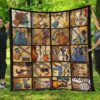 Vintage Guitar Quilt Blanket Amazing Gift Idea For Guitar Lover 1