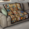 Vintage Guitar Quilt Blanket Amazing Gift Idea For Guitar Lover 15