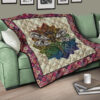 Vintage Style Mandala Dragonfly Quilt Blanket Gift Idea 13