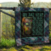 We Are Here To Heal Quilt Blanket For Yoga Lover 9