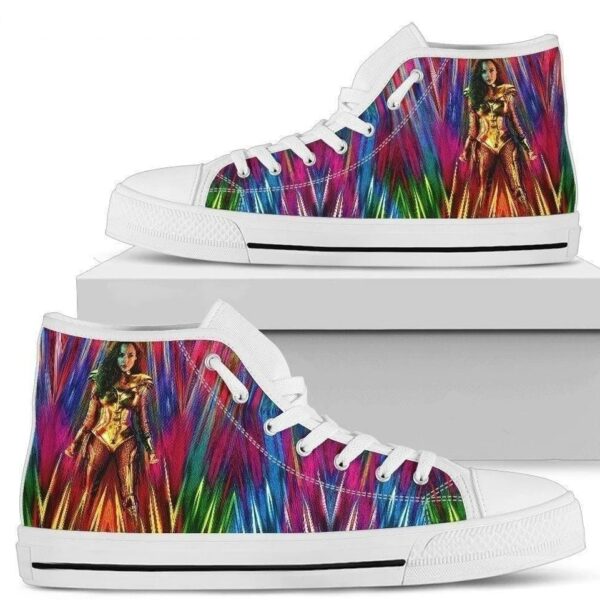 Wonder Woman High Top Shoes Sneakers Colorful
