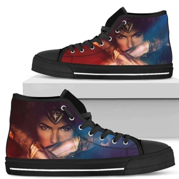 Wonder Woman High Top Shoes Sneakers Gift