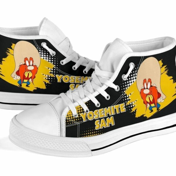 Yosemite Sam Sneakers High Top Shoes For Fan