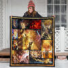 Zenitsu Agatsuma Premium Quilt Blanket Anime Home Decor Custom For Fans 3