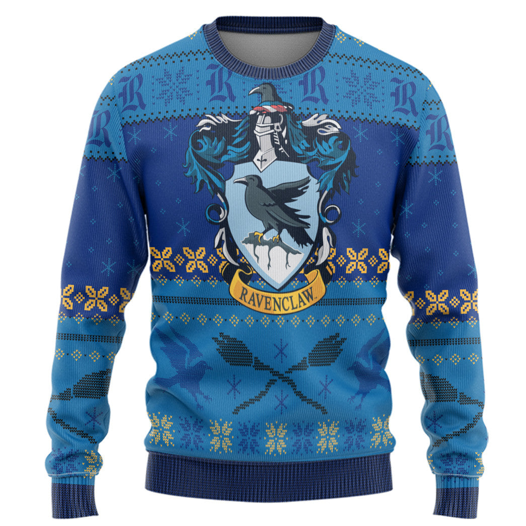 Harry Potter Ravenclaw Ugly Christmas Ver 2 Custom Ugly Sweater