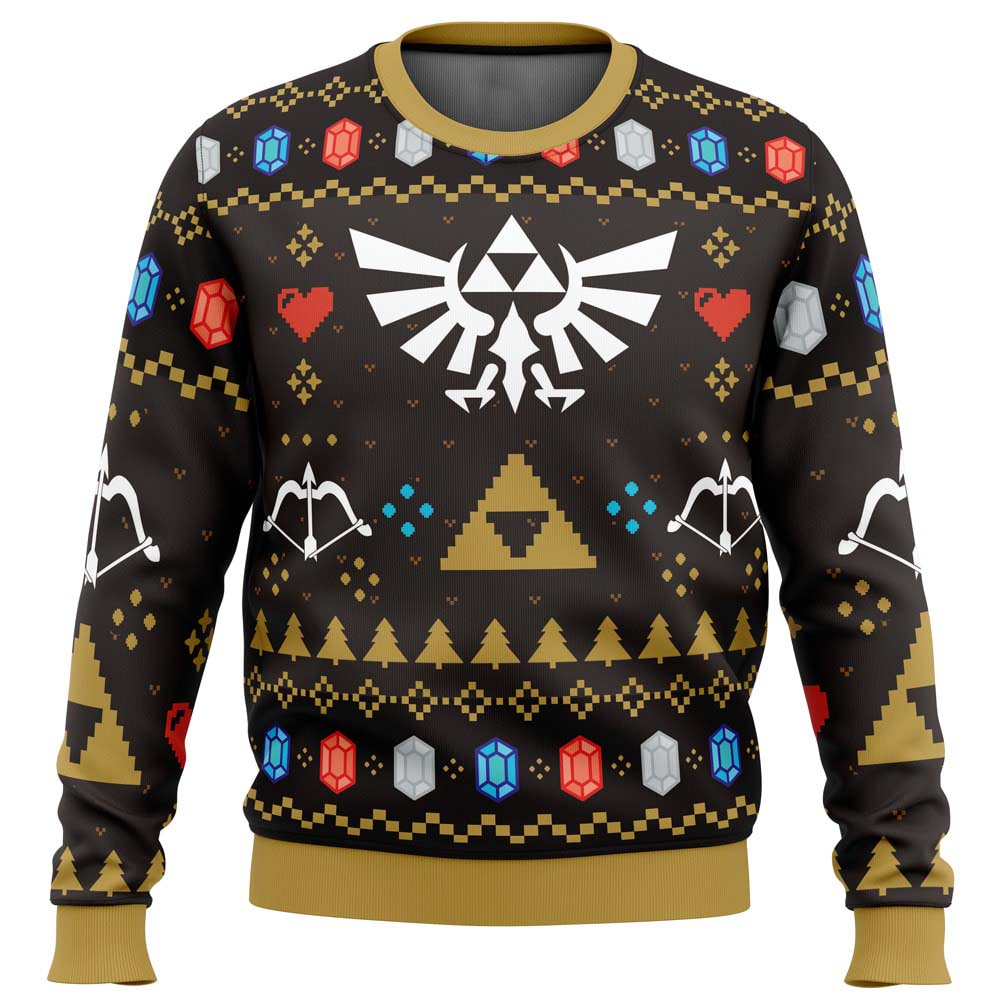 Christmas Hero Legend of Zelda Ugly Christmas Sweater