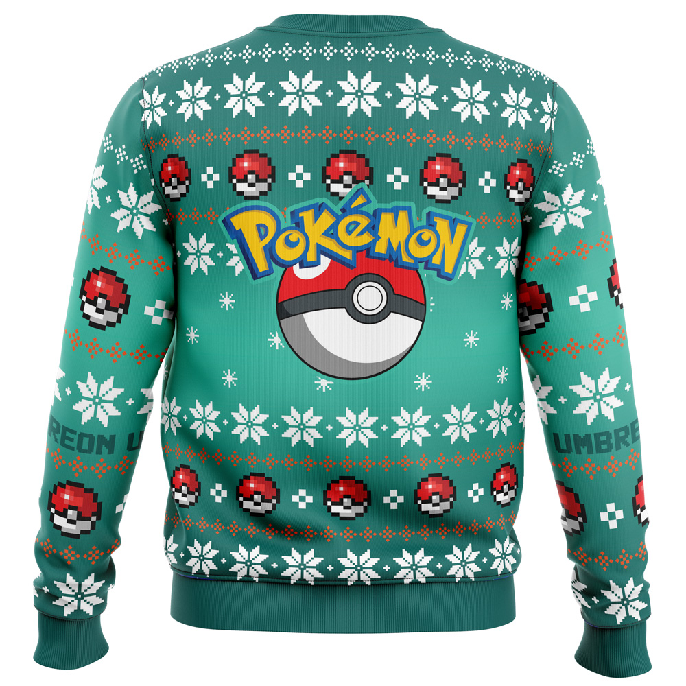 Christmas Umbreon Pokemon Ugly Christmas Sweater 5