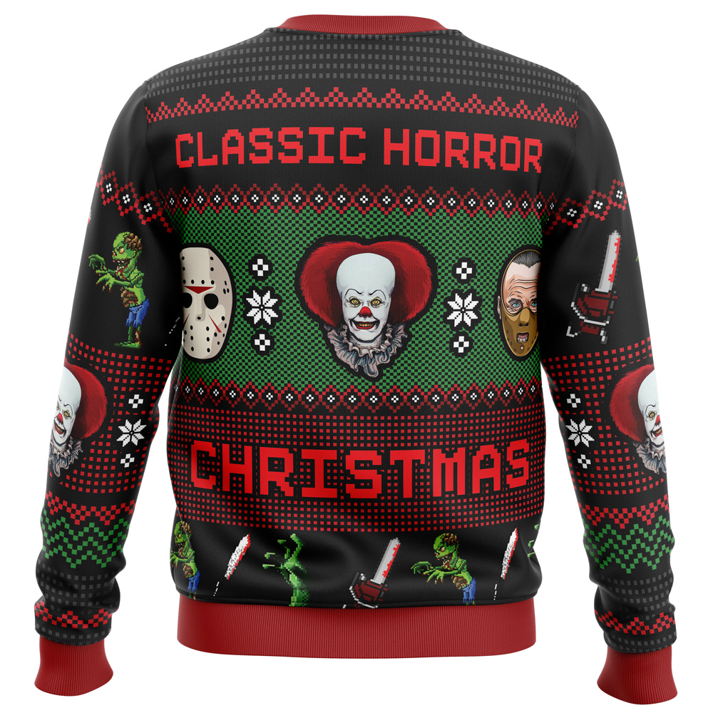 Classic Horror Christmas Ugly Christmas Sweater 5
