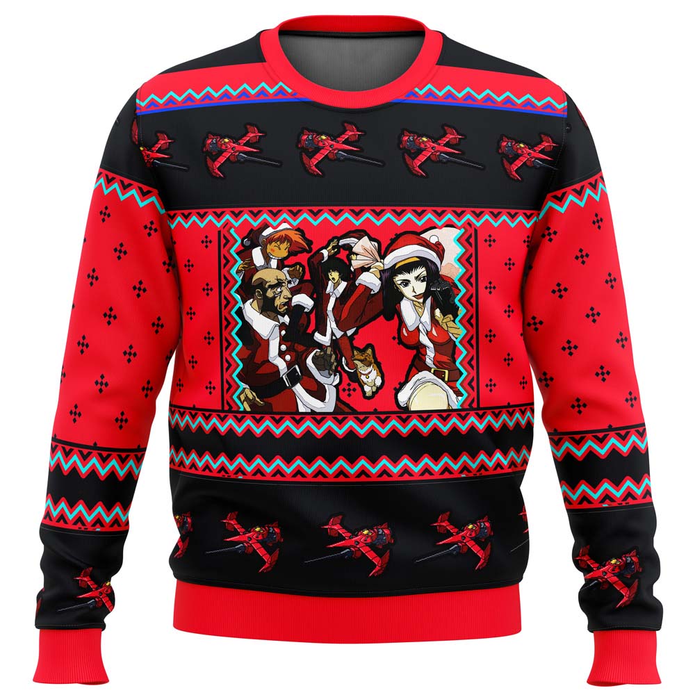 Cowboy Bebop Holiday Ugly Christmas Sweater