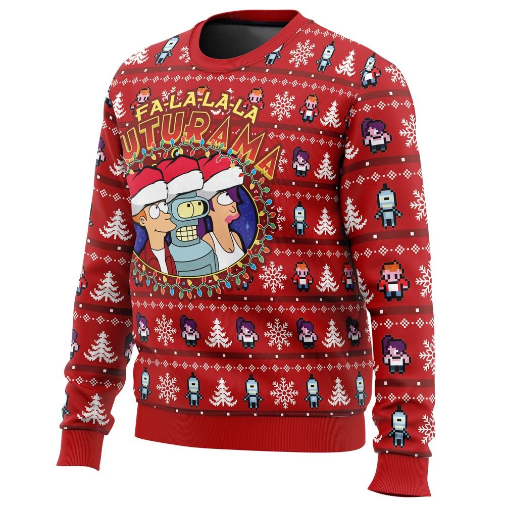 Fa-La-La-La Futurama Ugly Christmas Sweater