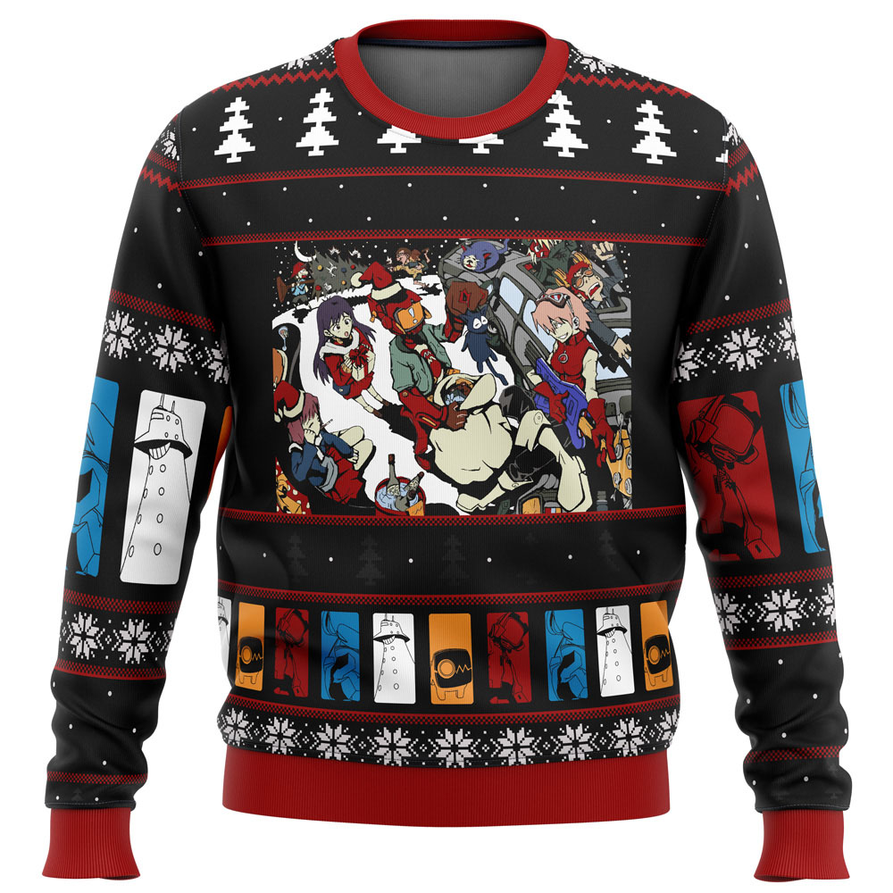 FLCL Fooly Cooly Holidays Ugly Christmas Sweater