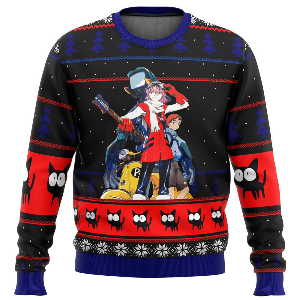 FLCL Poster Ugly Christmas Sweater