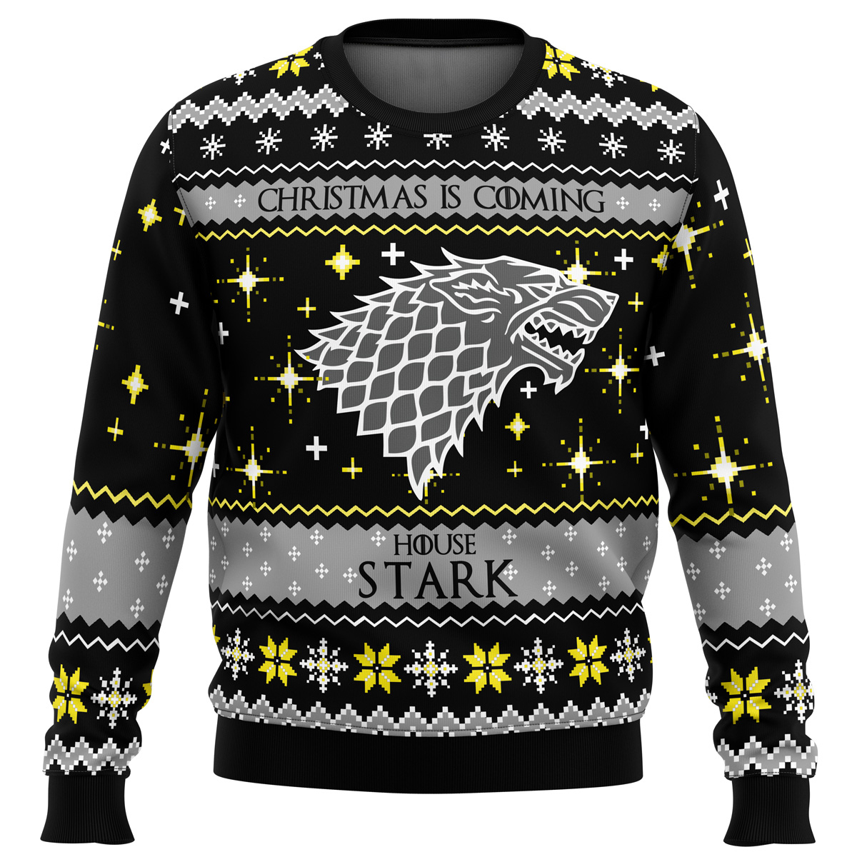 Game of Thrones House Stark Ugly Christmas Sweater