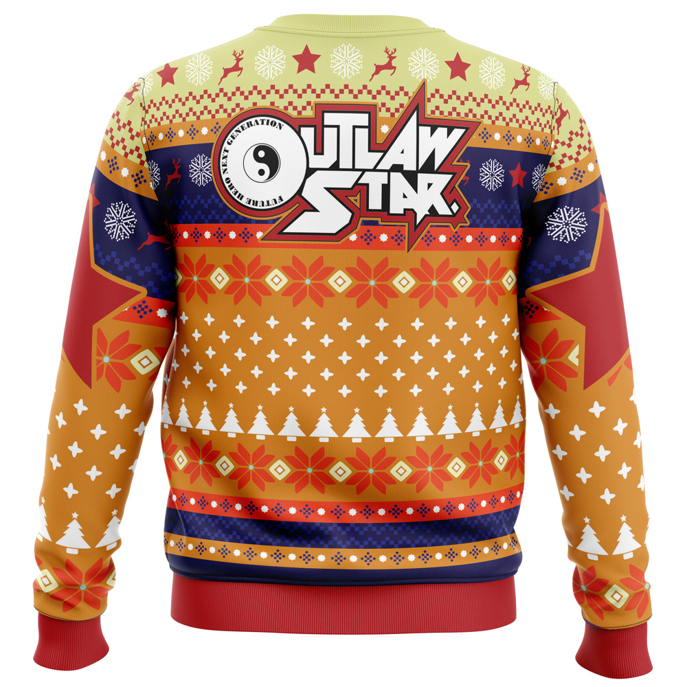 Gene Starwind Outlaw Star Ugly Christmas Sweater 5