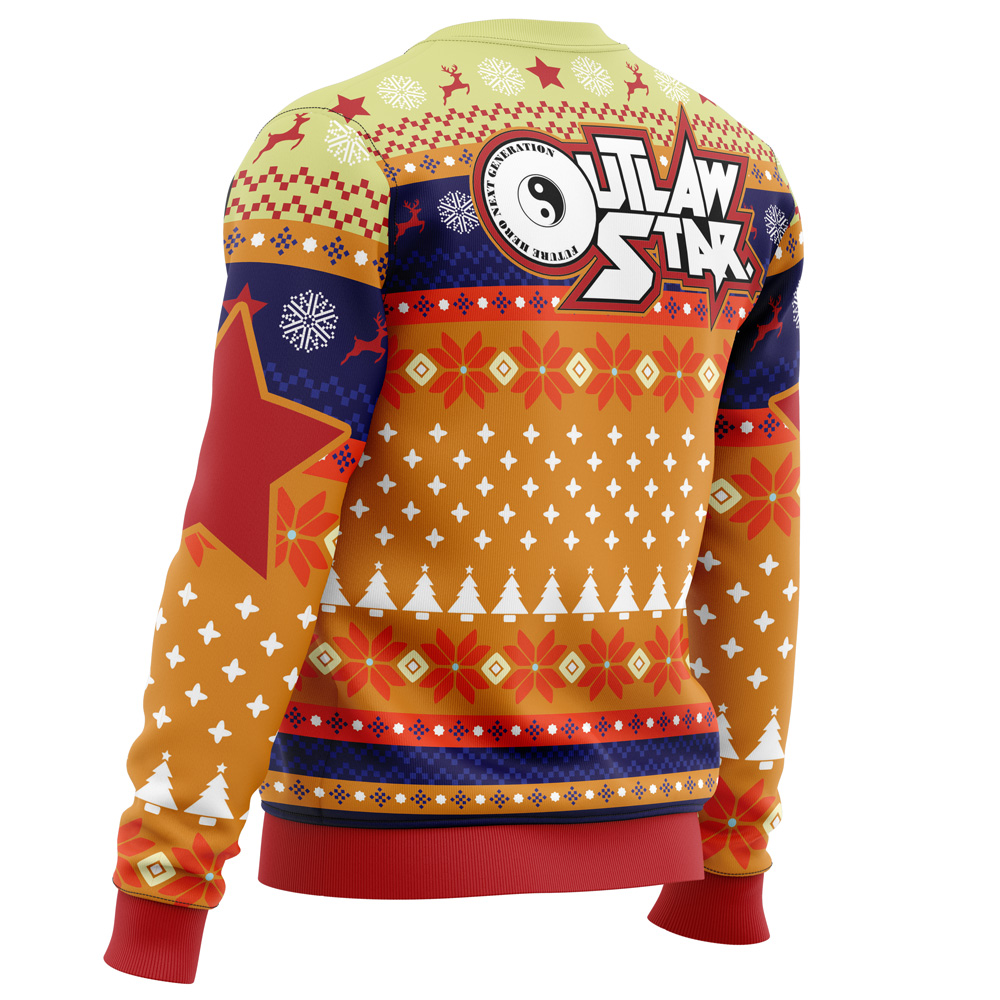 Gene Starwind Outlaw Star Ugly Christmas Sweater 3