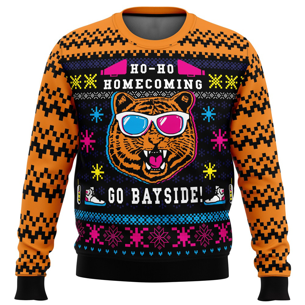 Go Bayside Saved by the Bell Ugly Christmas Sweater