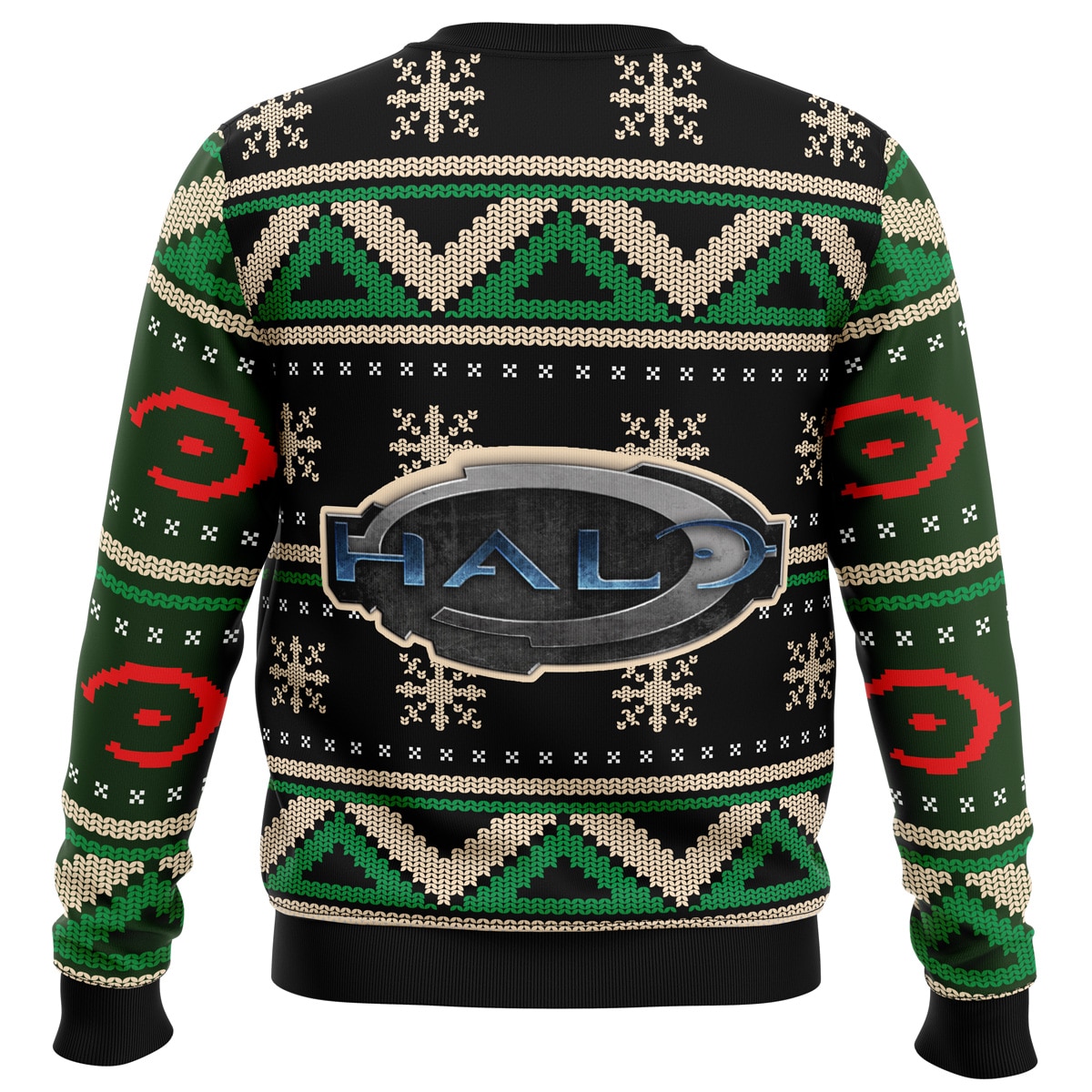 Halo Ugly Christmas Sweater All Day Tee