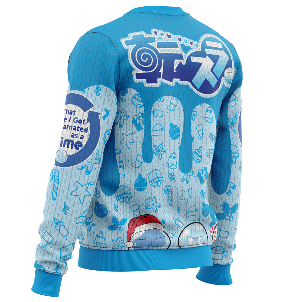 I Got Slimy That time I got reincarnated as a slime Christmas Sweater 3