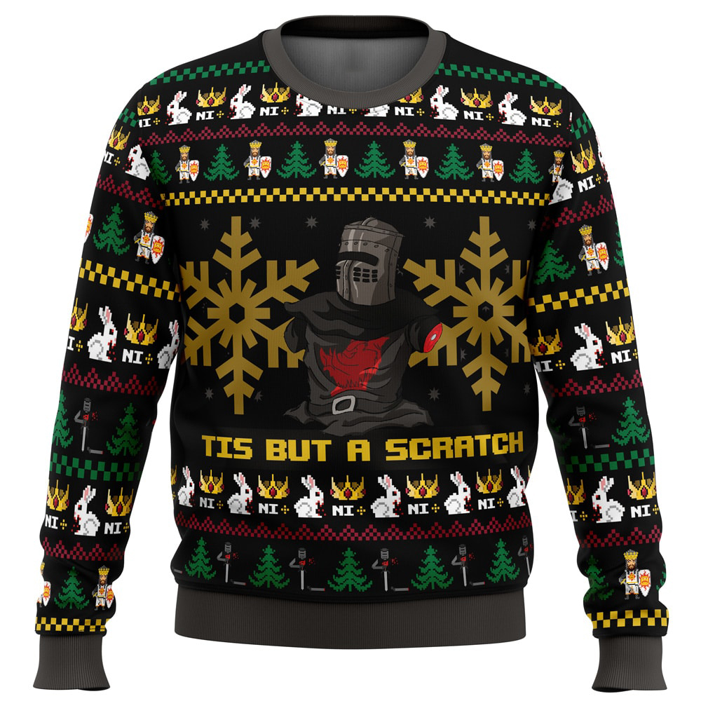 I’ll Bite Ya Legs Off Monty Python Ugly Christmas Sweater