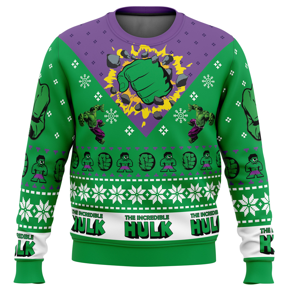 I’m Always Angry The Incredible Hulk Marvel Ugly Christmas Sweater