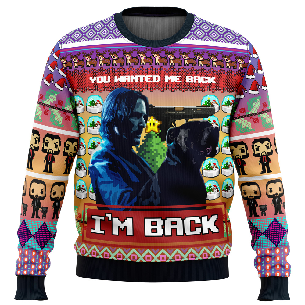 John Wick Ugly Christmas Sweater