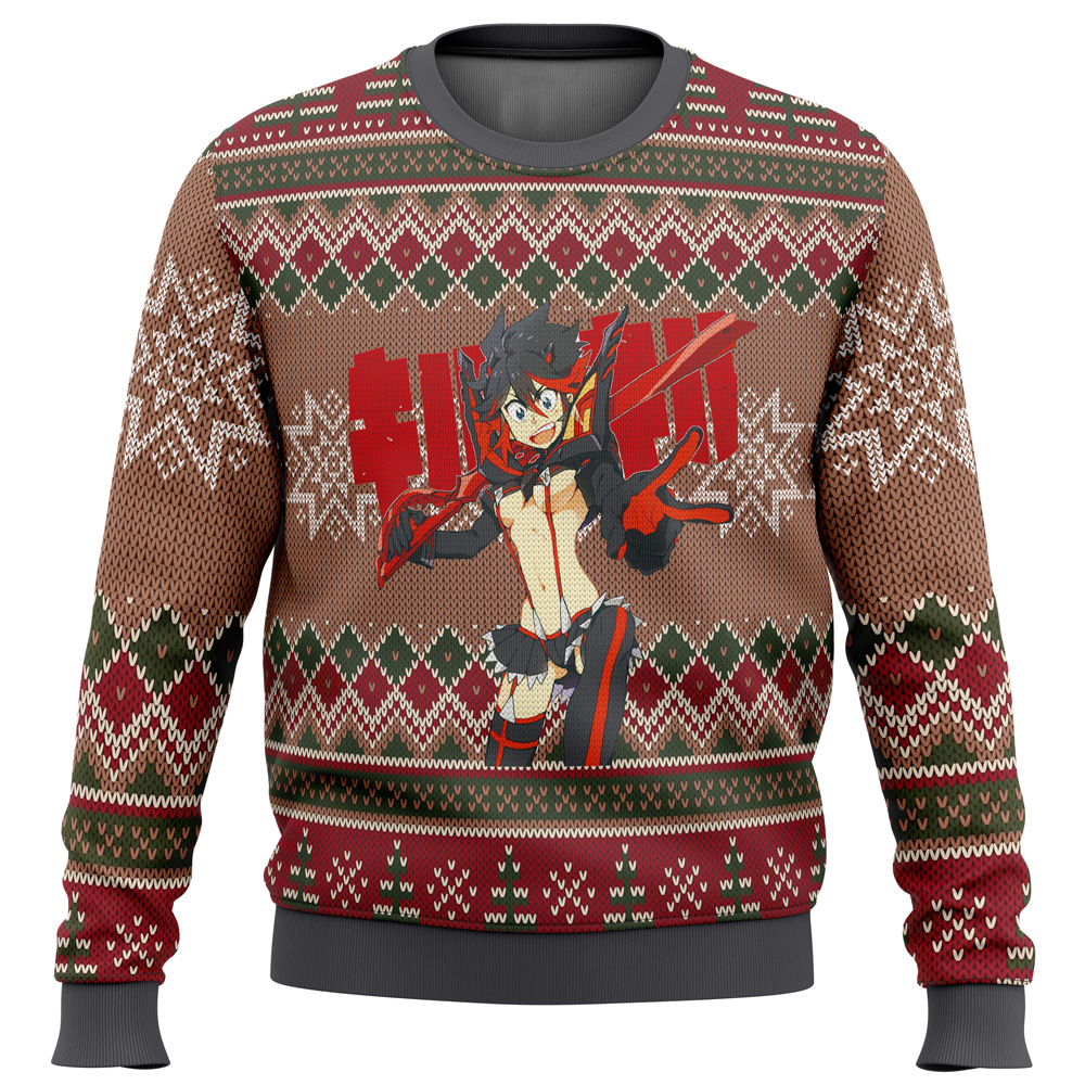 Kill La Kill Ugly Christmas Sweater