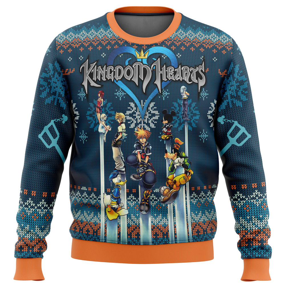 Kingdom Hearts Alt Ugly Christmas Sweater