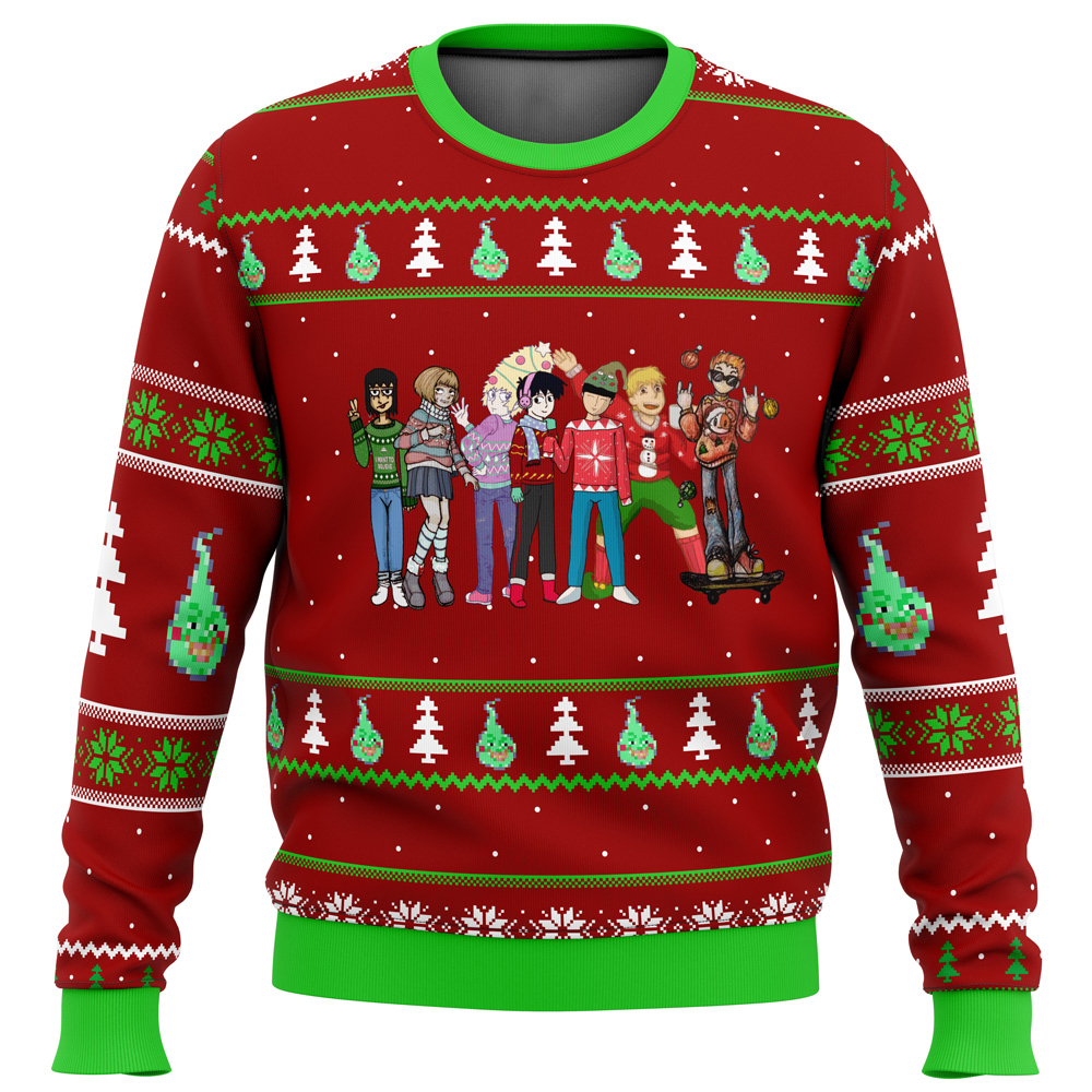 Mob Psycho 100 Holiday Ugly Christmas Sweater