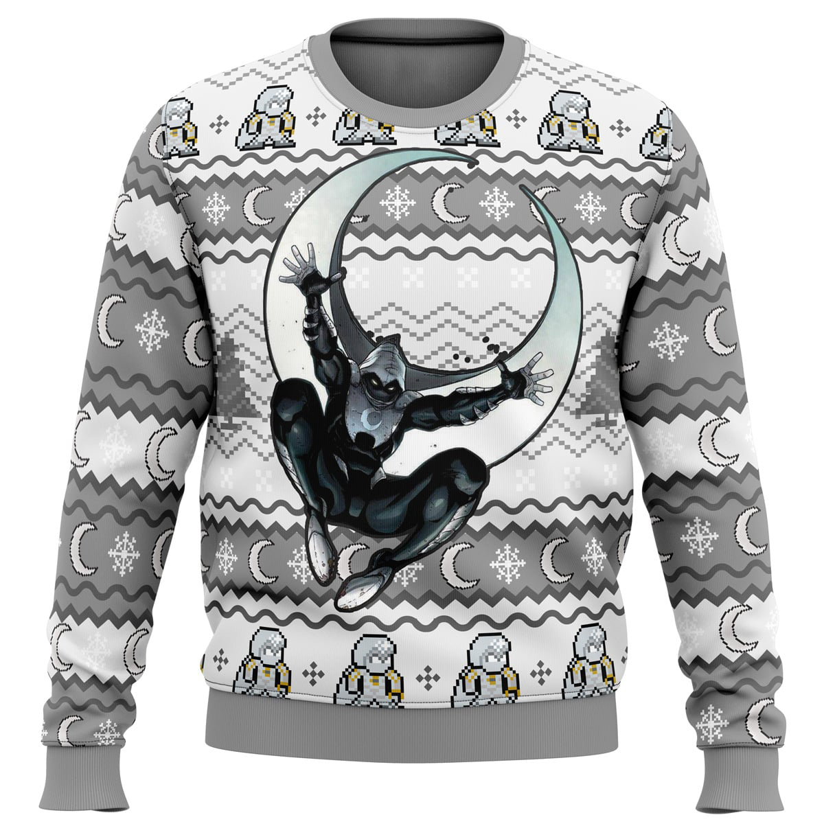 Moon Knight Ugly Christmas Sweater