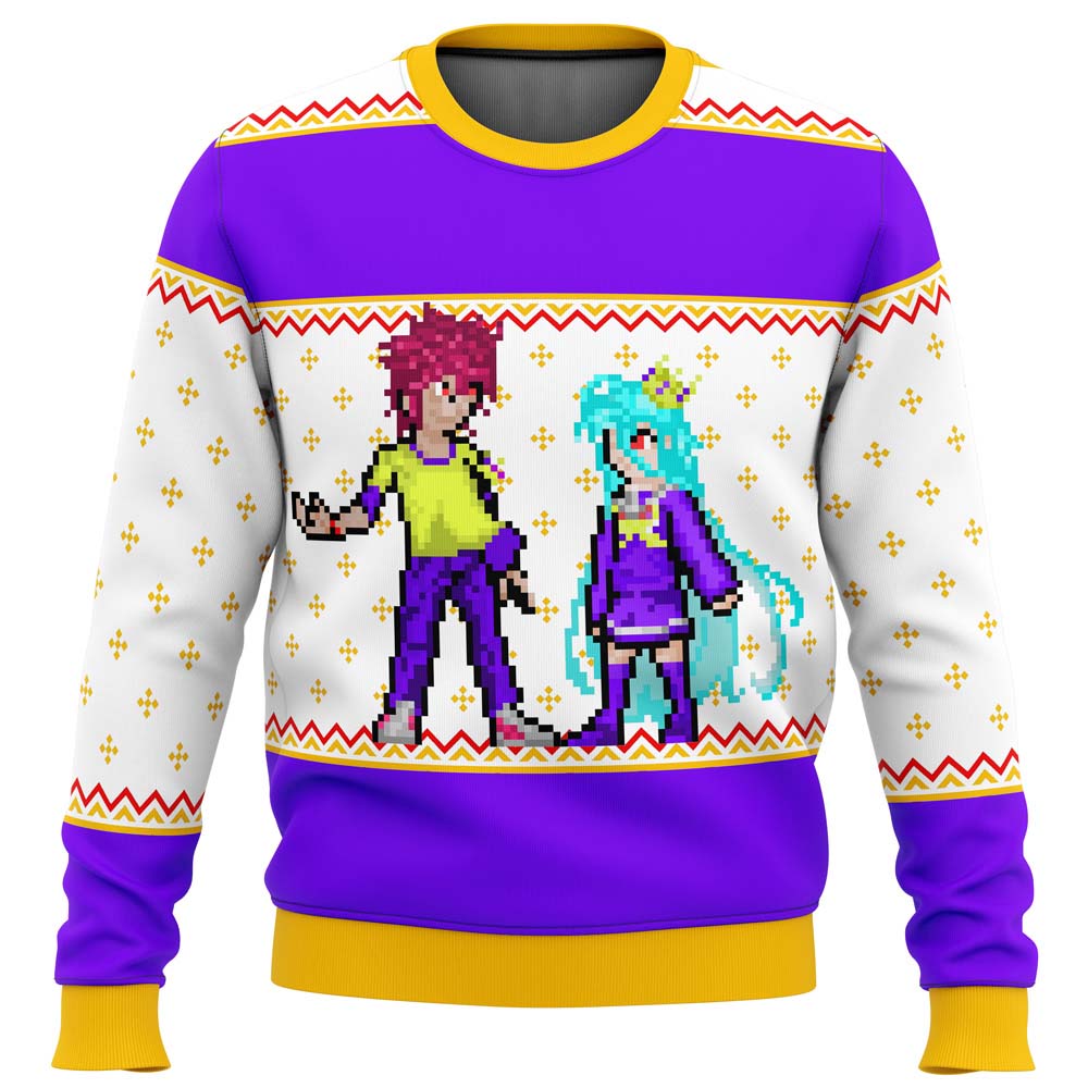 No Game No Life Sprites Ugly Christmas Sweater