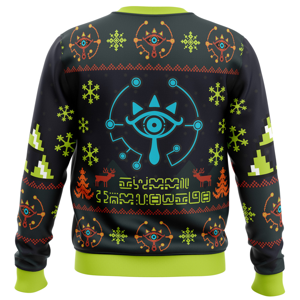 Sheikah Legend of Zelda Ugly Christmas Sweater 1