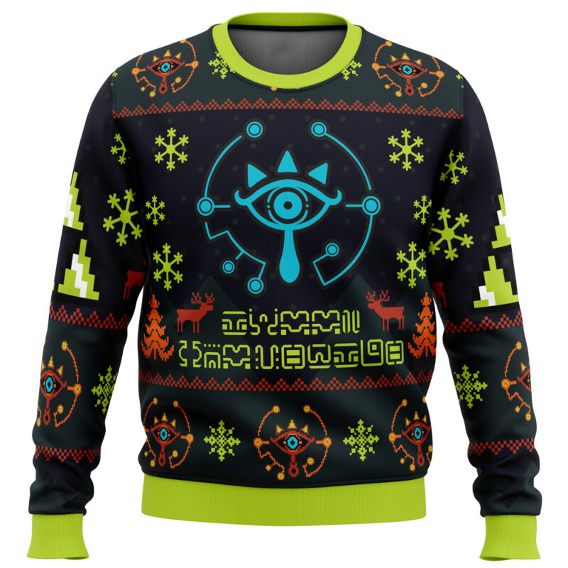 Sheikah Legend of Zelda Ugly Christmas Sweater 3